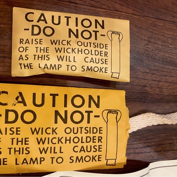 Wolfard Glass Oil Lamp 12” Clear Glass Oil Lamp - Picture 9 of 12